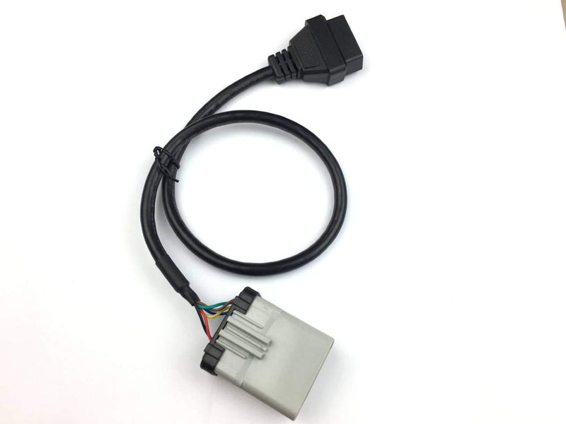 YPP RP-1226 14 Way to 16 pin OBD ii Female ELD Cable RP1226 to OBD2 Adapter Cable - Image 5